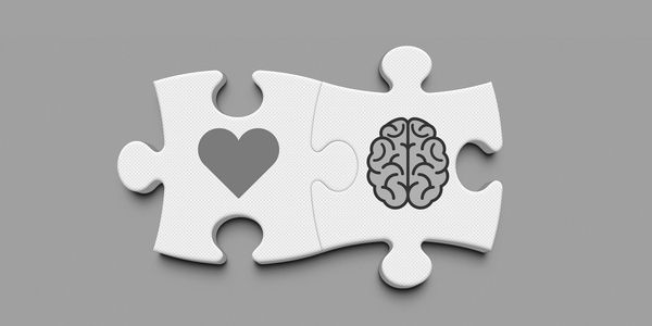 Integration mental strength and focus with heart's emotional intelligence