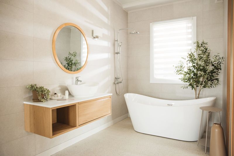 Modern bathroom interior design