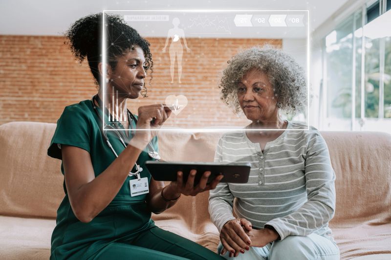 Home medical care using artificial intelligence