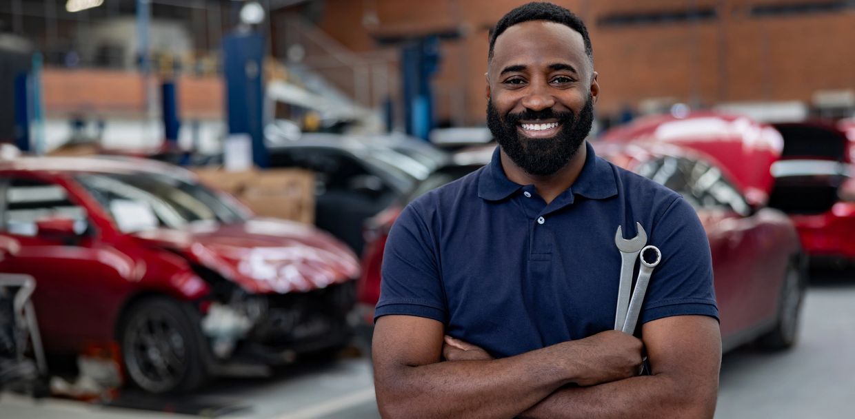 Auto repair team at Southeast