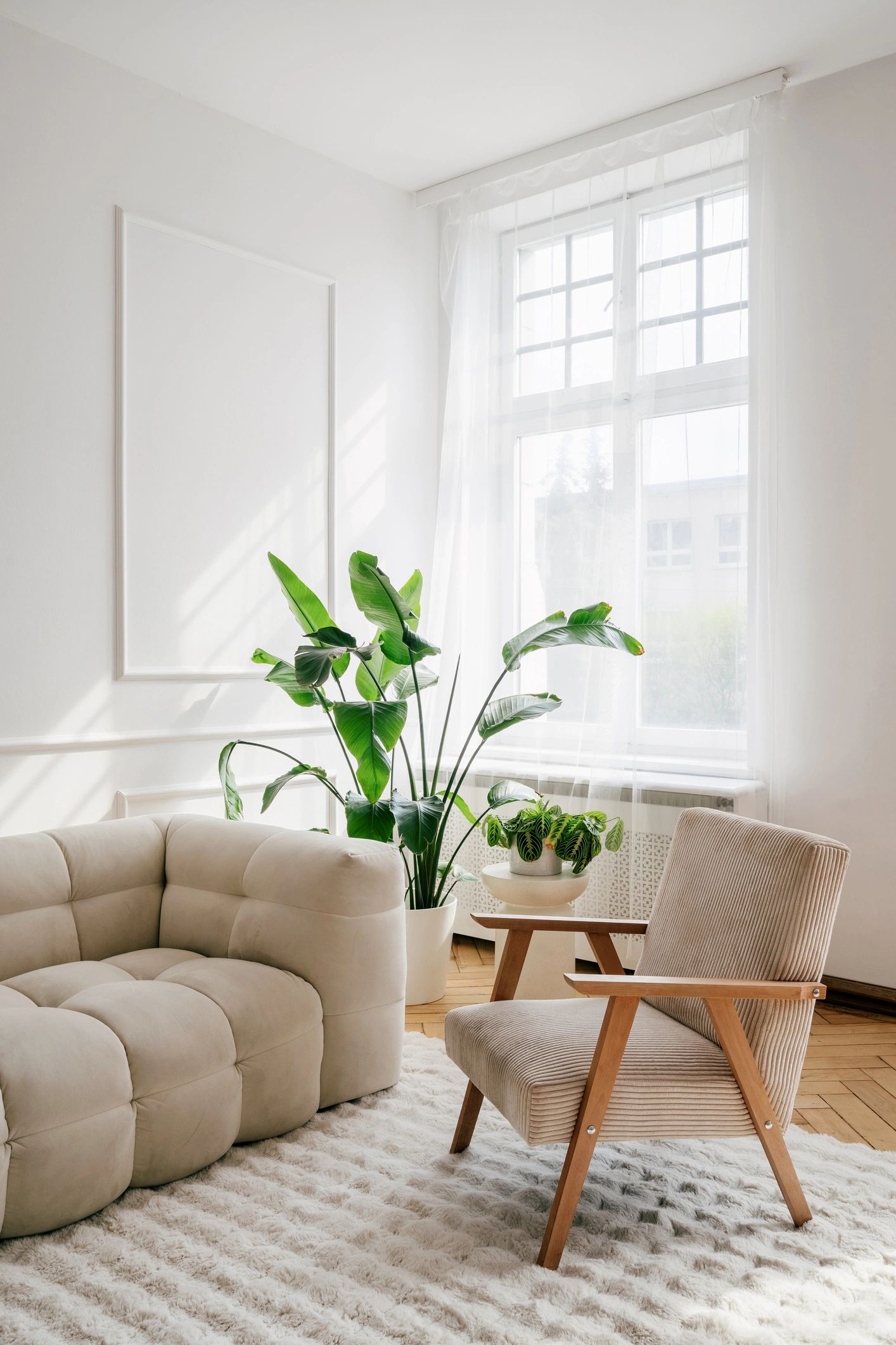 Stylish renovated living space.