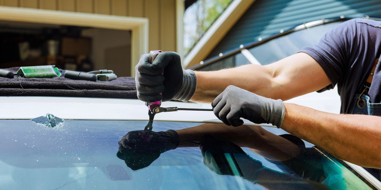 OEM windshield installation with proper sealing in Chicago Heights