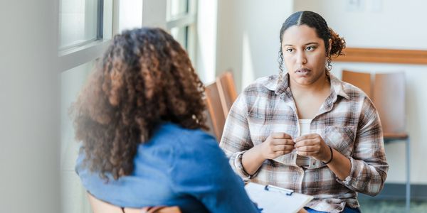 Indigenous females in consultation 
