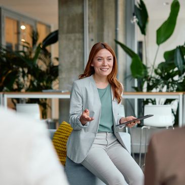 Teamwork and unity in a collaborative setting.