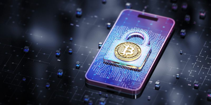 Cryptocurrency concepts. 3D render