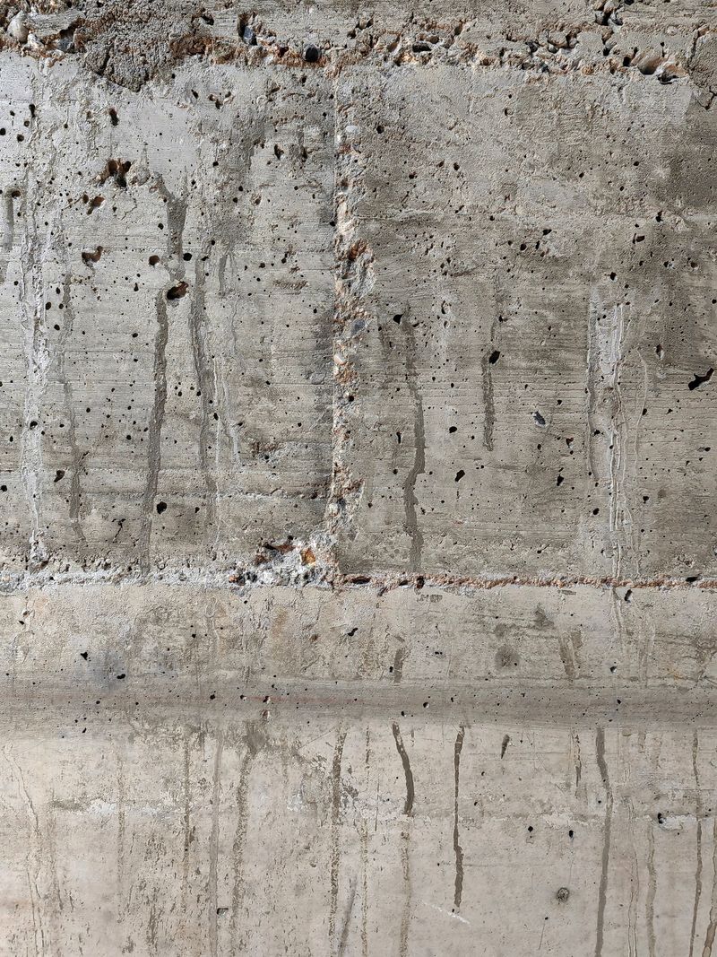 Abstract empty background. Photo of gray natural concrete wall texture. Grey washed cement surface. Horizontal.