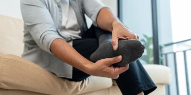 Plantar fasciitis pain relief with shockwave therapy at Limitless Evolution in Frederick MD