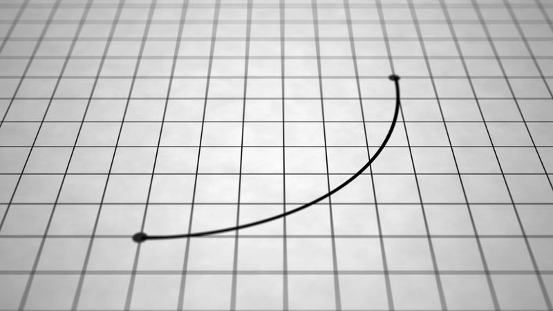 A Typical Lorenz Curve indicating Wealth or Profit - Black Graph Paper