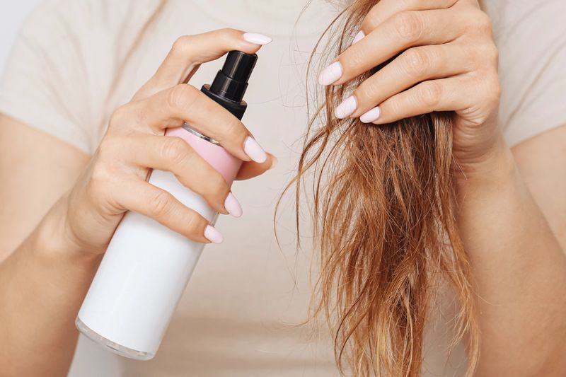 Close-up of haircare ritual. Natural beauty treatment for everyday use. Self-care at home.