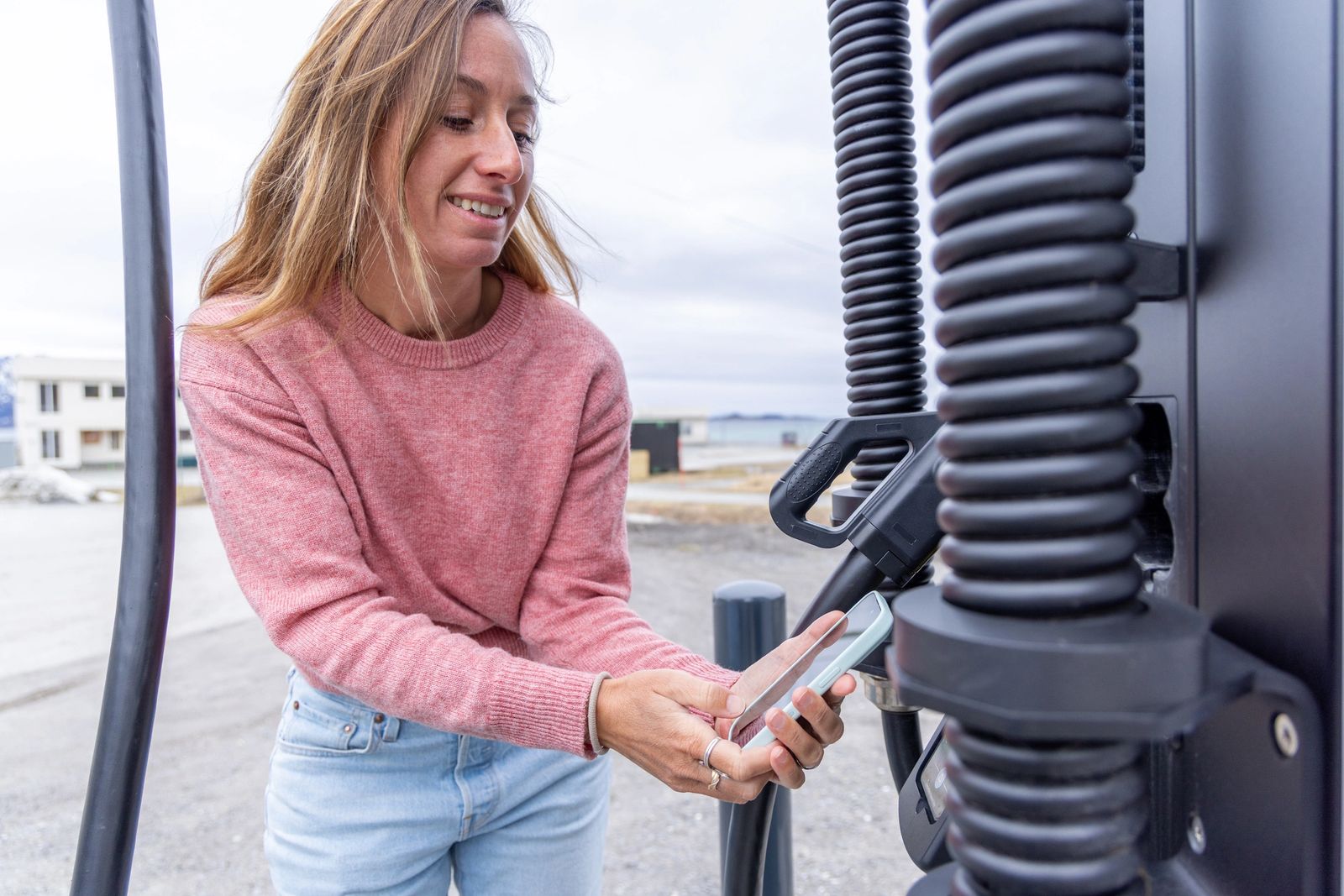 UK hotel forecourt with EV charging infrastructure — venue revenue programme