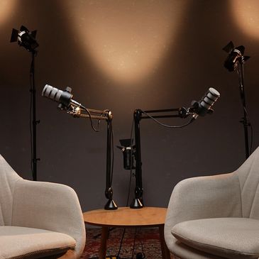 Picture of a podcast