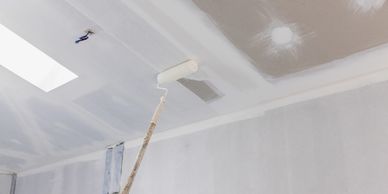 Drywall hanging and installation
Wall and ceiling drywall installation

