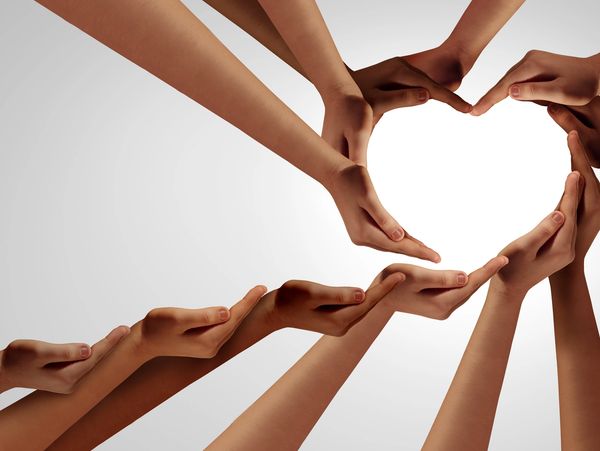Adult receiving compassionate one-on-one behavioral health support.