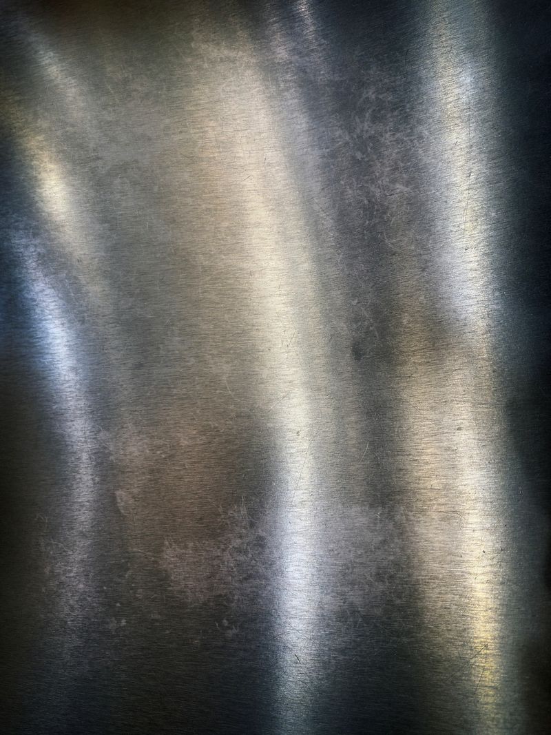 Close up textured metal surface background