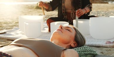reiki and sound healing session