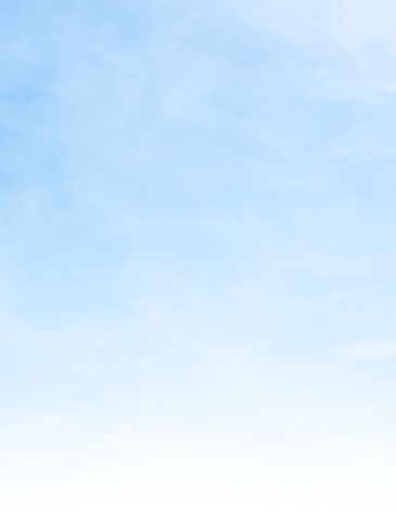 Clear blue sky with light clouds.