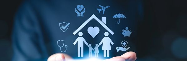 Hands with heart, health insurance, life insurance image for barefoot insurance group