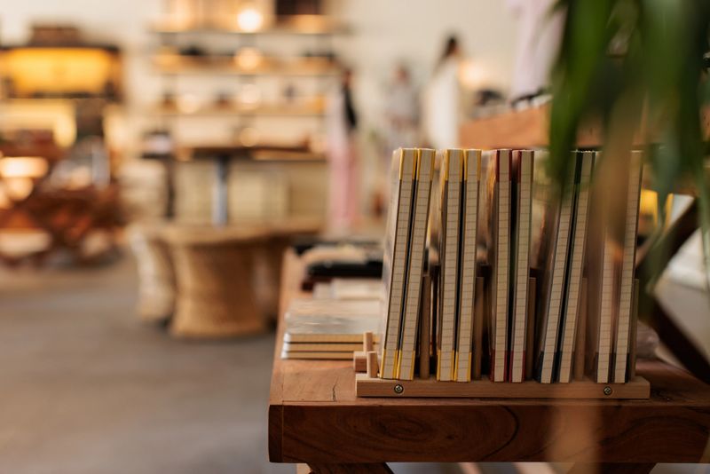 Sophisticated interior of a high-end boutique store in Dubai featuring designer clothing and accessories.