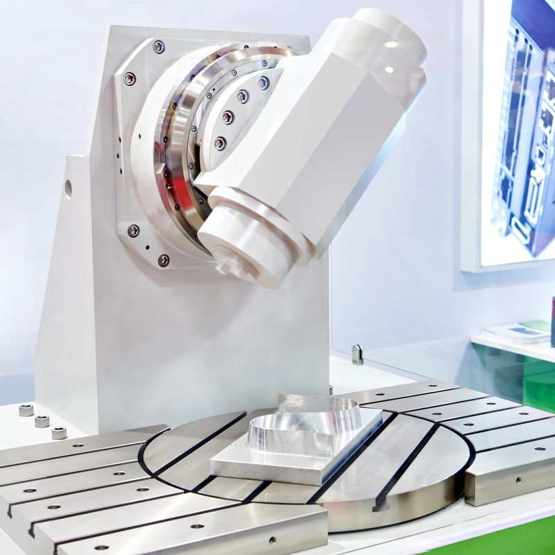 CNC rotary table for precise positioning and processing of workpieces