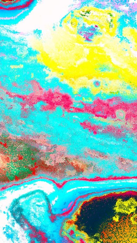 Explore a high-resolution abstract artwork featuring vivid cyan, yellow, pink, and black swirls with a textured effect. Perfect for creative design, editorial use, and modern backgrounds. Download this dynamic, colorful image exclusively for your next visual project