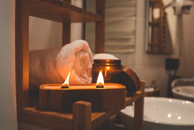 Peaceful spa setting