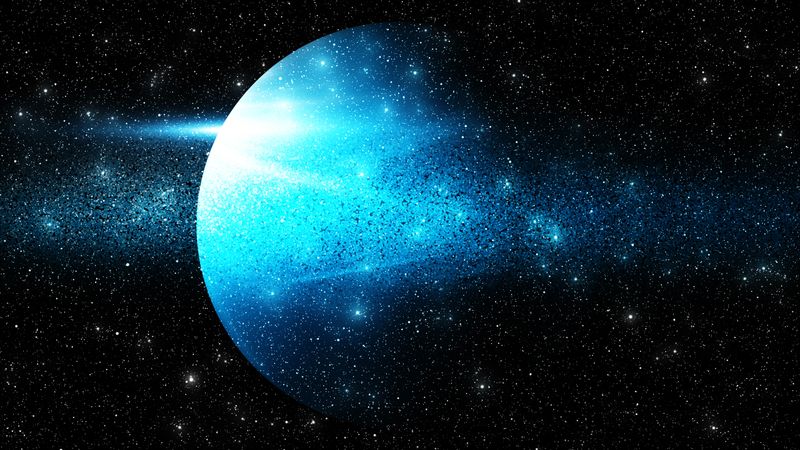 Breathtaking View of the Planet. Rising Sun Illuminates Our Blue Planet's Clouds, Oceans and Peaceful Cities. Scientifically Accurate 3D Graphical Animation 4K stock video