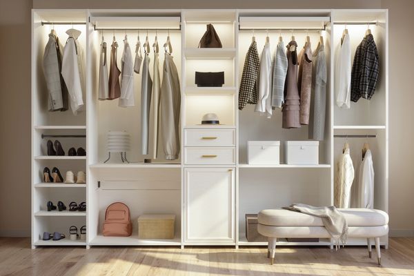 Closet Organisation example by Curated Calm 