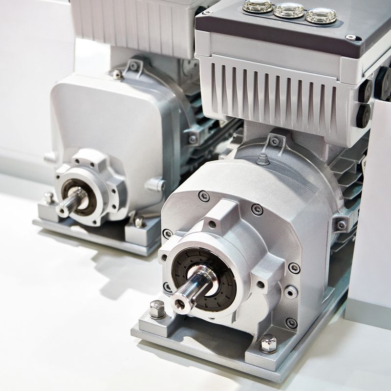 Electric motors with frequency inverters industrial
