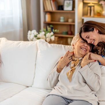 Compassionate senior home care and personal care by TLC Services.
