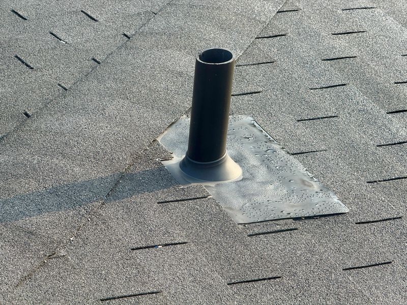 Home Septic Vent on Shingle Roof
