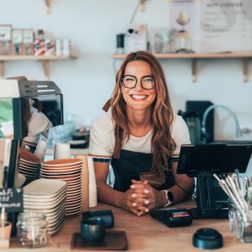 kahve standı ve barista