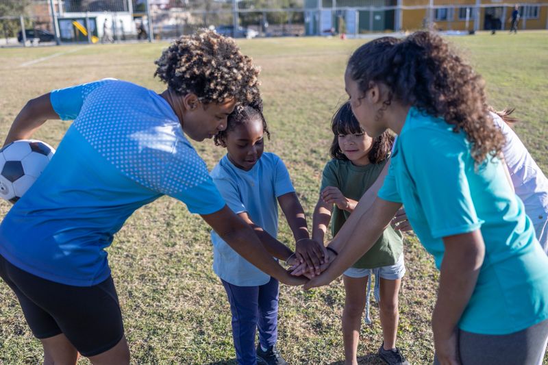 A joyful child playing in a field, captured in vibrant colors.