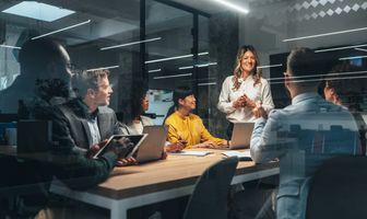 Promotional banner for GirlHacks hackathon event encouraging innovation together.