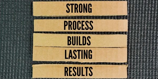 Strong process builds lasting results on torn paper strips.