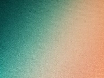 Gradient texture blending teal and peach colors.