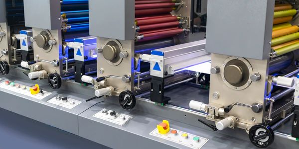 Commercial printing press production