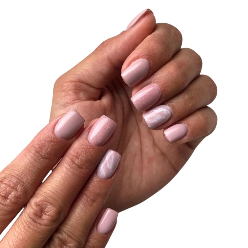 High resolution close-up of luxury manicure featuring stylishly designed nails with glossy polished finish and fashionable nail art, showing graceful feminine hands with flawless smooth skin, elegant nail shapes, and creative decoration that reflects modern beauty trends, professional spa care, wellness lifestyle, fashion aesthetics, and high-end cosmetic styling, captured with perfect lighting and sharp detail to emphasize the sophistication and glamour of manicured nails, ideal for use in beauty magazines, nail salon promotions, luxury cosmetic advertising campaigns, fashion photography projects, social media marketing content, e-commerce product listings, and editorial visuals that highlight elegance, creativity, and professional beauty care