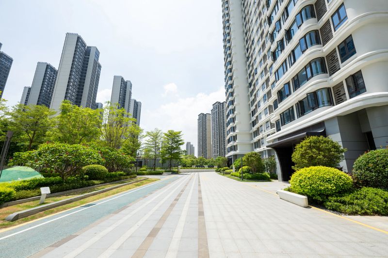 Internal buildings of residential communities