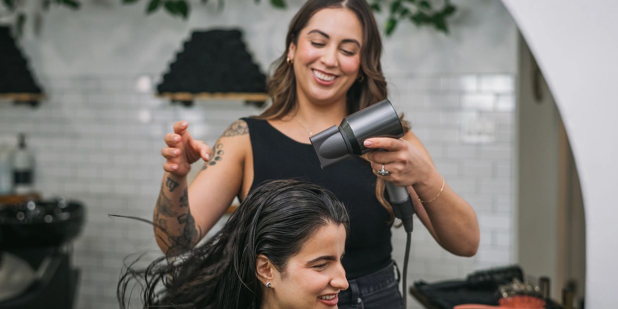 Gentle shaving services in action.
