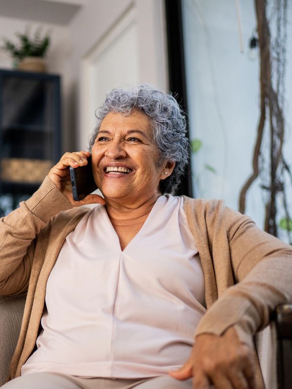 Seniors and older adults talking, connecting, making friends (fighting isolation loneliness) 