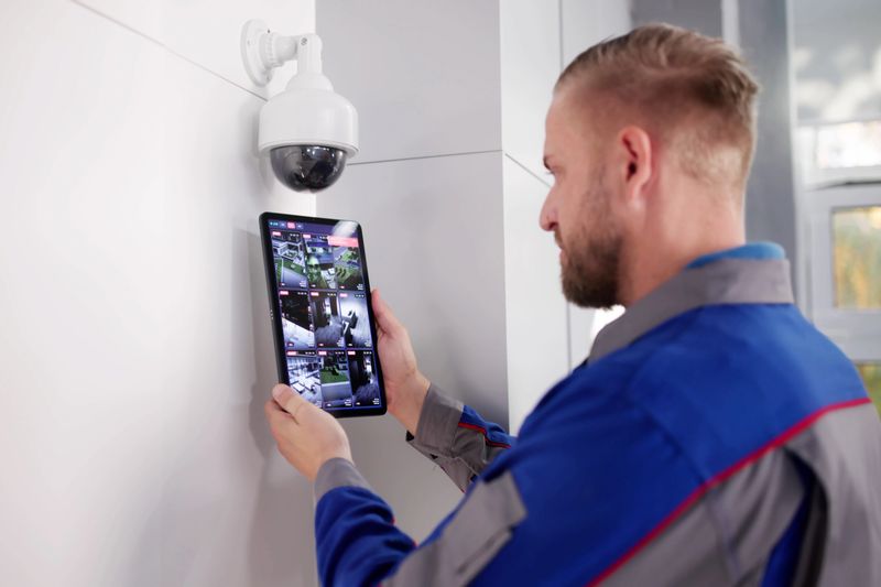 Tech Expert Enhances Office Security With Video Surveillance Installation Service.