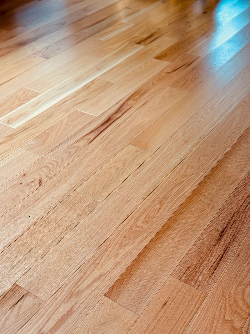 Solid oak wood flooring