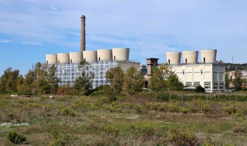 Bagnoli, Campania, Italy – October 12, 2025: Visit to the former Ilva industrial area, later Italsider, on the occasion of the FAI Autumn Days