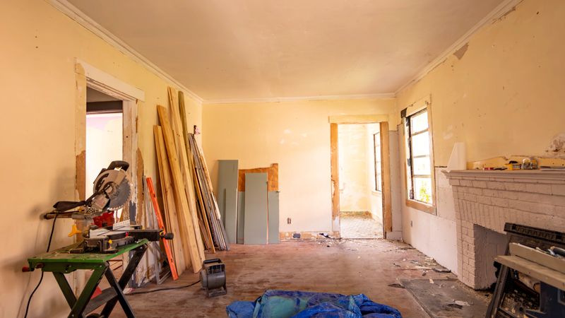 Historic Florida home undergoing restoration