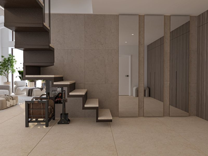 Interior rendering for real estate agency