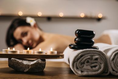 woman sleeping on bed with taking a spa Meet Mishra