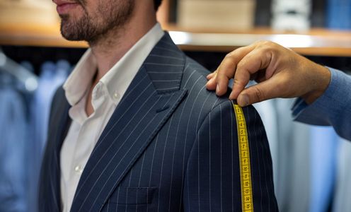 Embroidery on Leather Coat