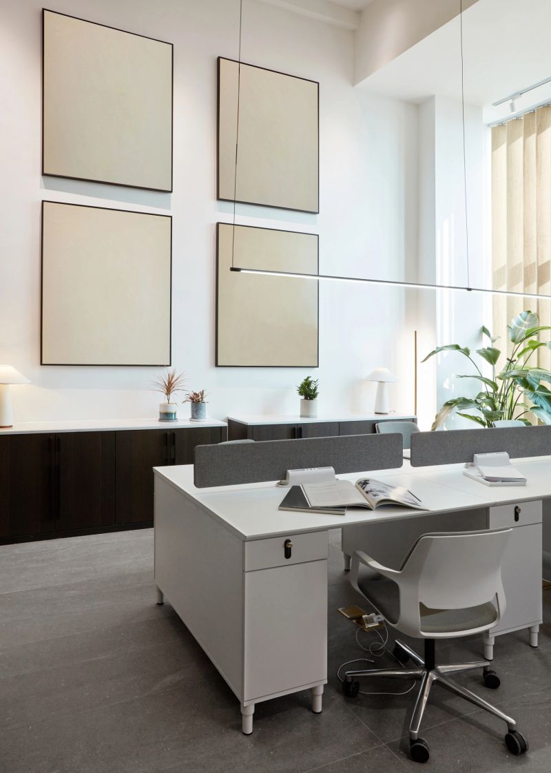 Minimalist modern style office