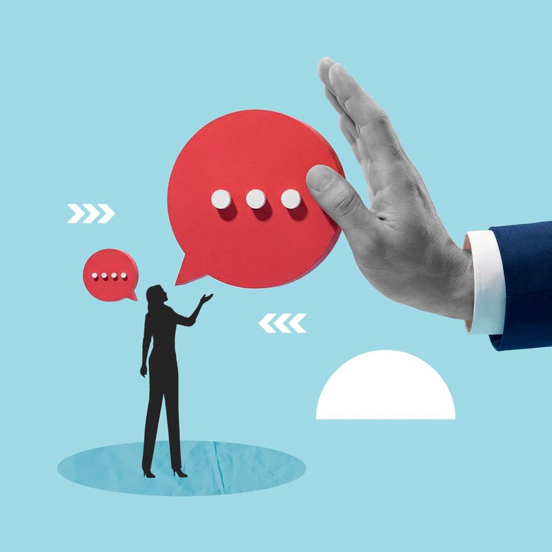 Deny, request, authority, decision, manager, concept, conflict, labor, indifferent, rejection, give feedback, dialogue, reduction, refuse, voice, conflict, self-confidence, deterioration, negative emotion, manager, problems, meeting