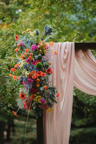 Floral backdrops custom event decorating in Jupiter and Palm Beach County